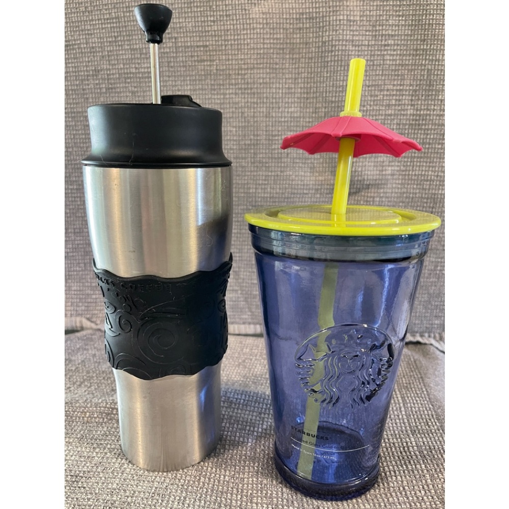 Starbucks Hawaii Exclusive Tumbler, and Coffee/Tea press. - Picture 2 of 5
